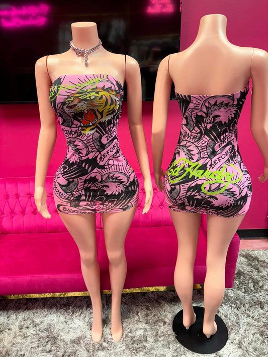 Ed Hardy Strapless Dress