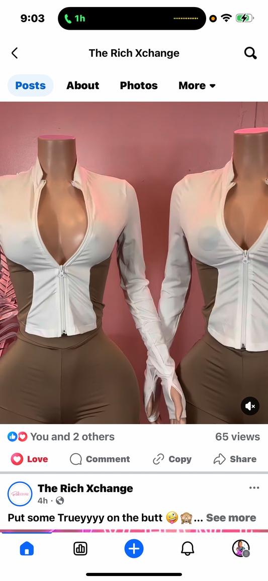 Two Toned 2 piece set