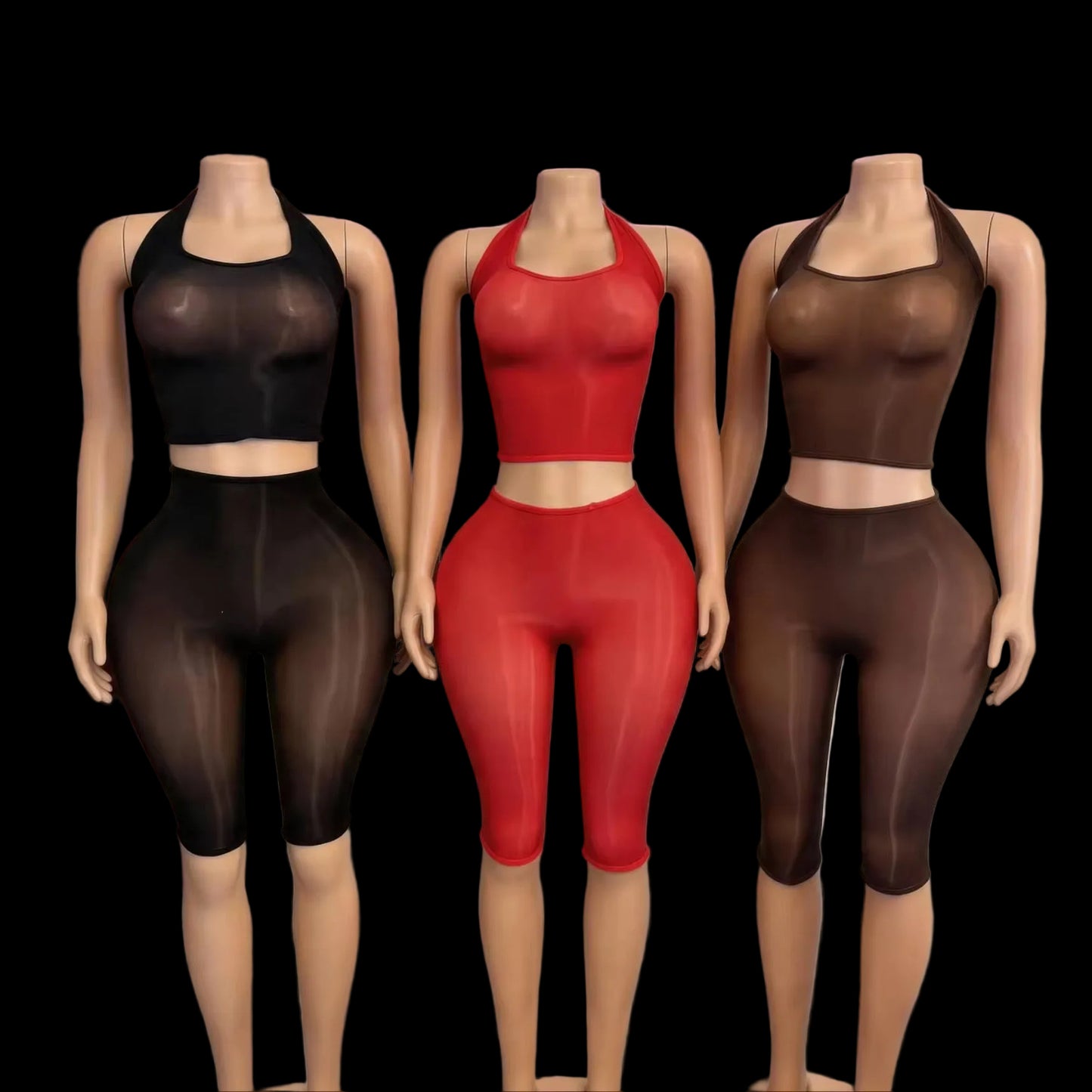 Skin Tight" Halter Set
