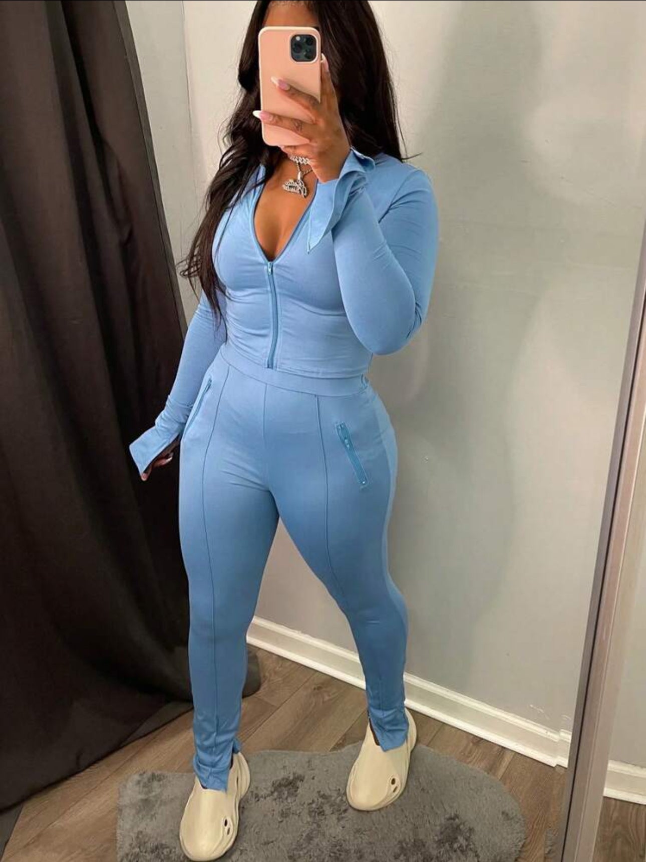 Giving Me Blues Two Piece Set