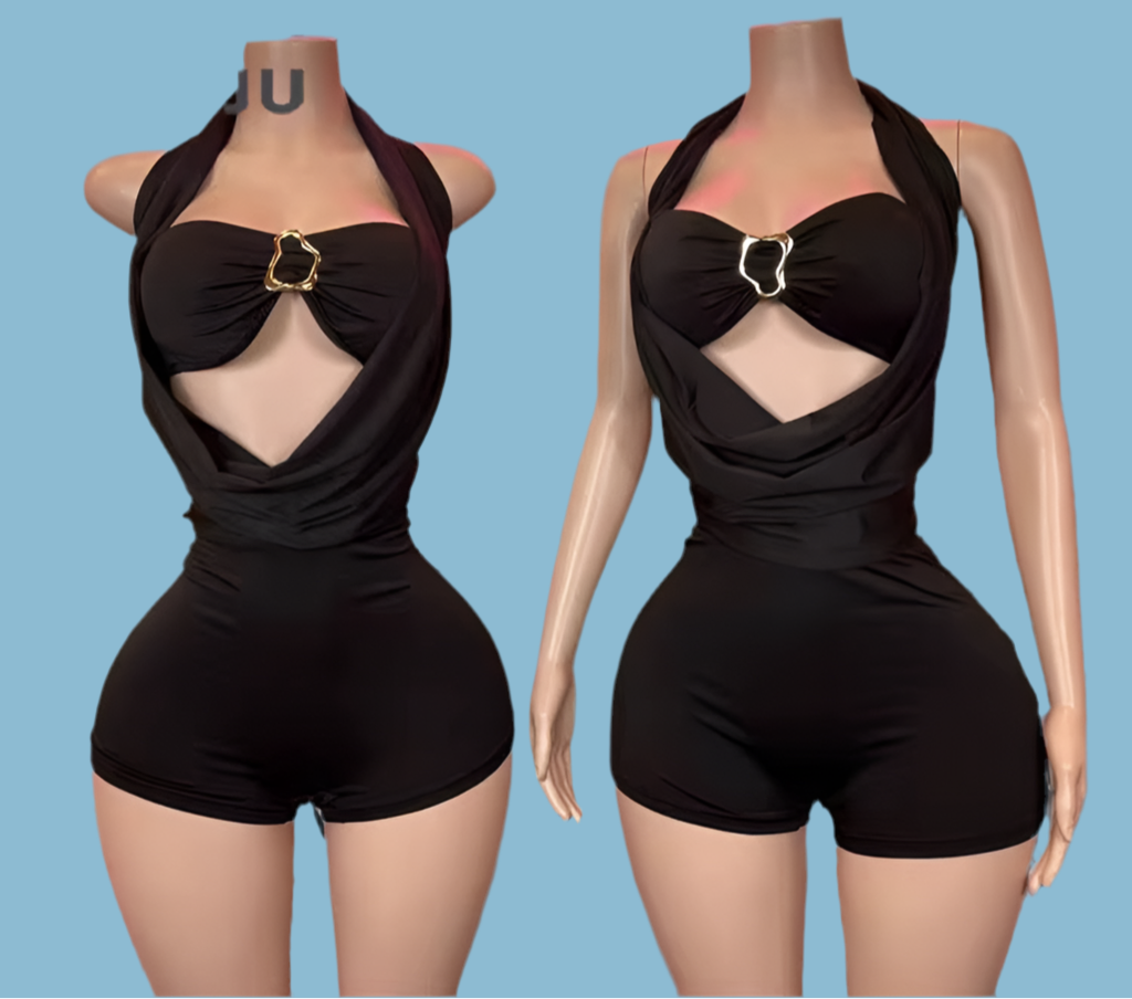Sexy Velvet Eclipse Romper