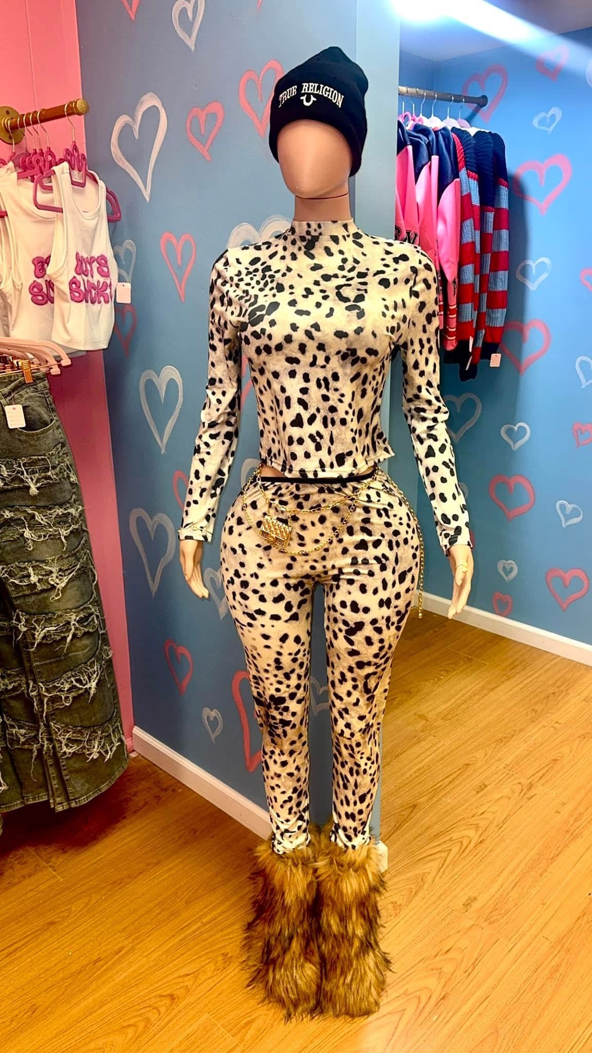 Leopard Two Piece Set