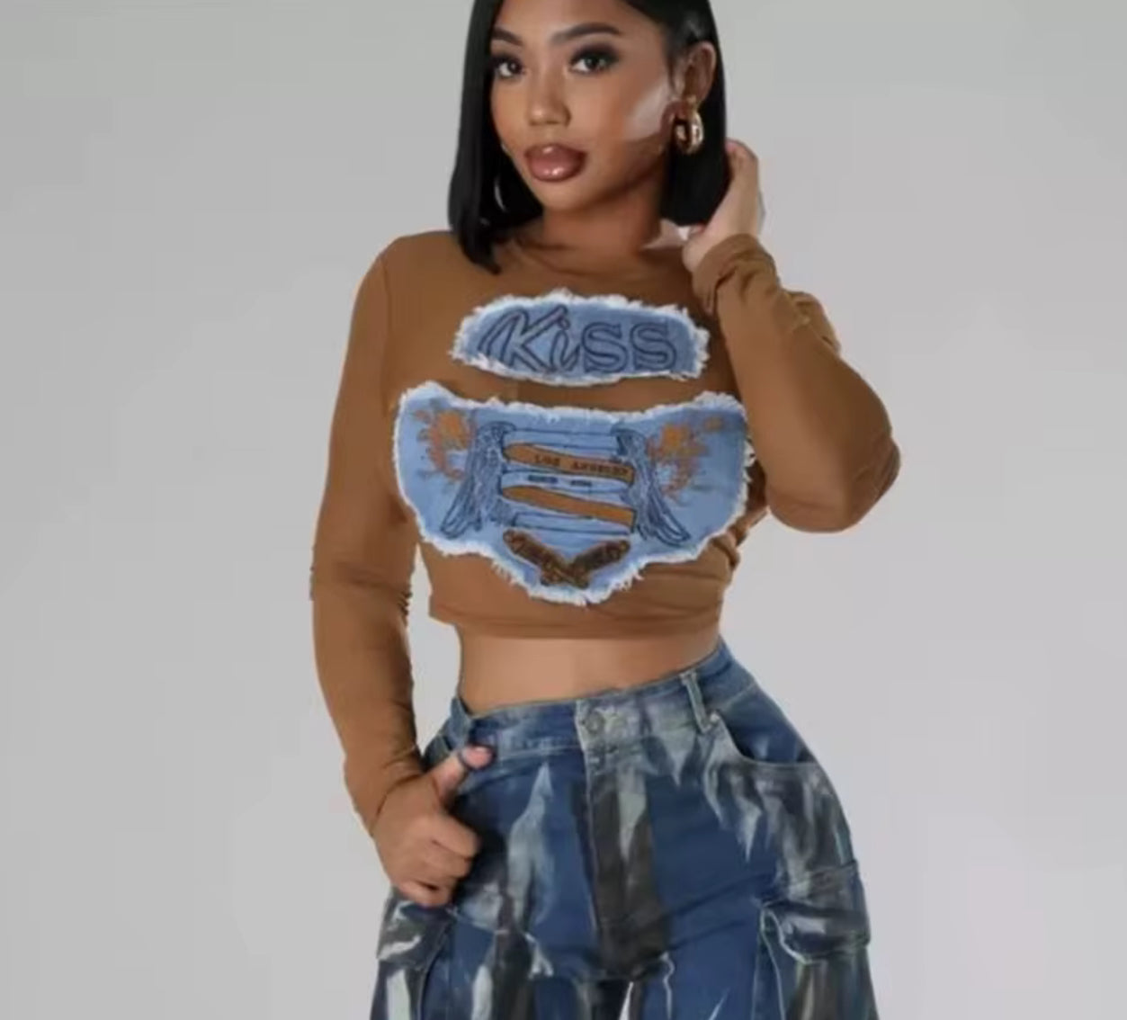 Mesh Kiss Top