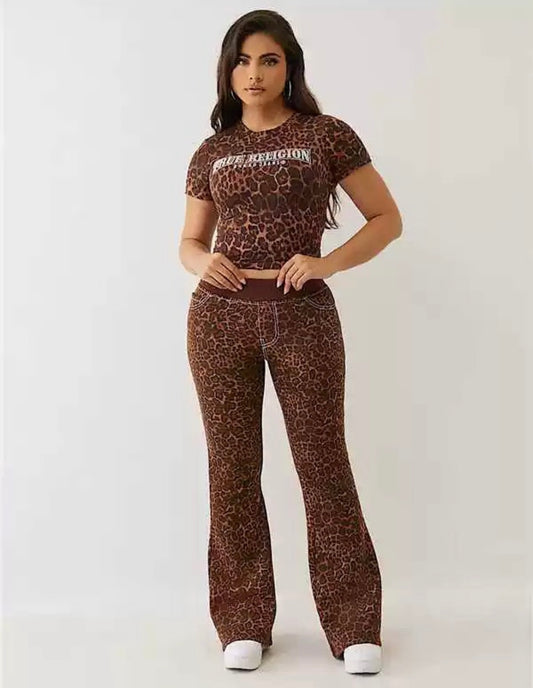 True Religion Cheetah Set