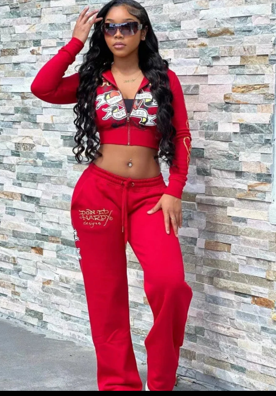 Ed Hardy Pants Set