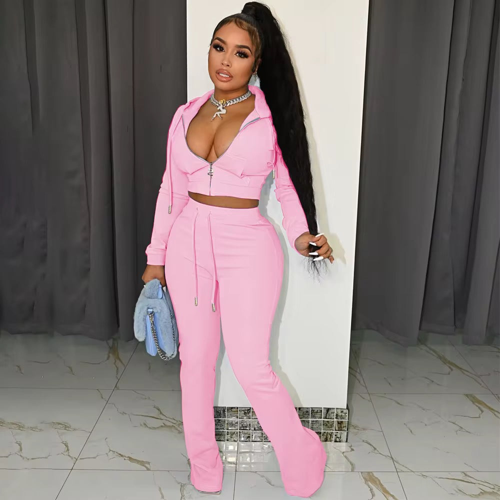 Pink Two Piece Set