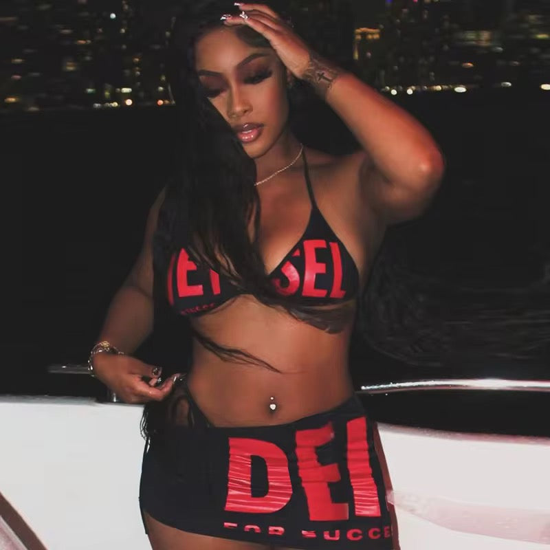 Sexy Red Bikini Set