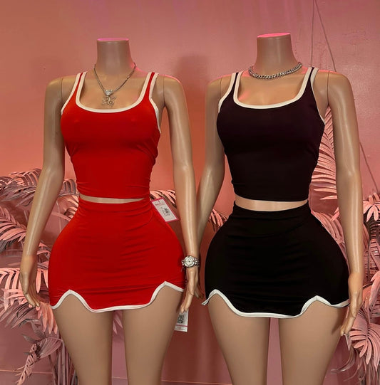 Tennis Skirt Set