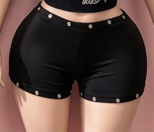 Heavy Metal Baddie Shorts