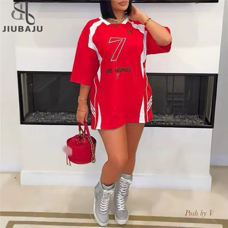 Oversized Jersey Top