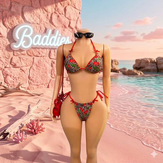 "Baddie Blossom Swim Set”