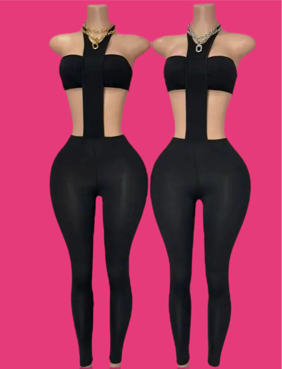 Midnight Sculpt Jumpsuit