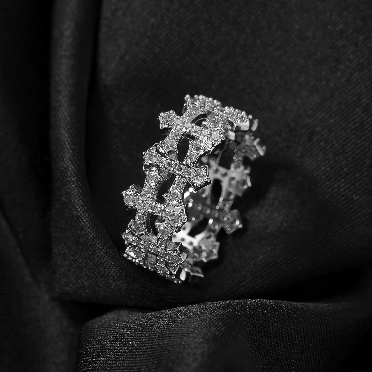 Icy Saint Eternity Ring