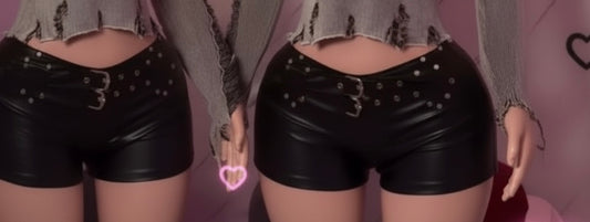 Leather Shorts
