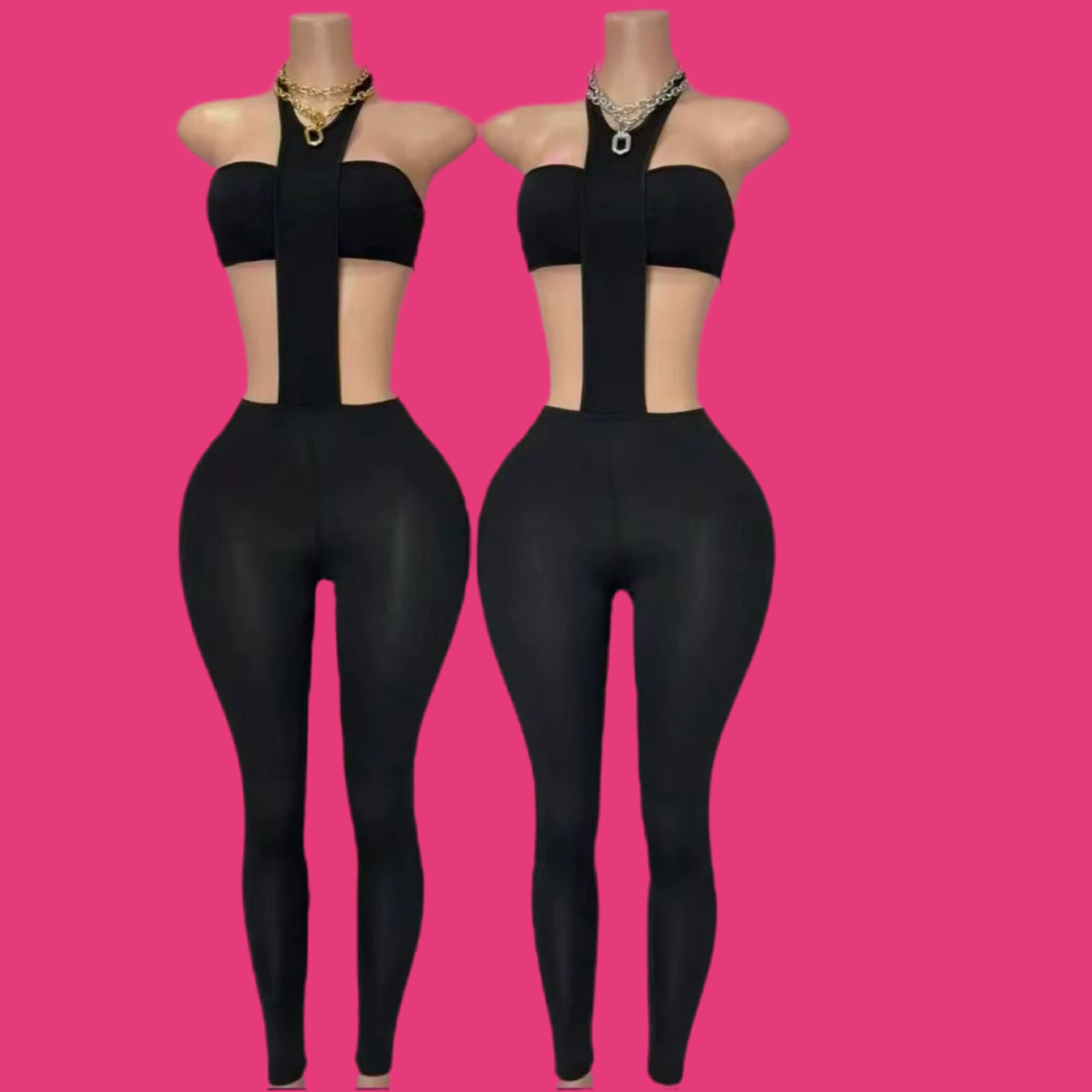 Midnight Sculpt Jumpsuit