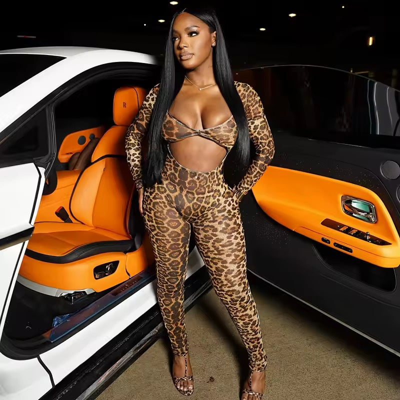 Leopard Jumpsuit